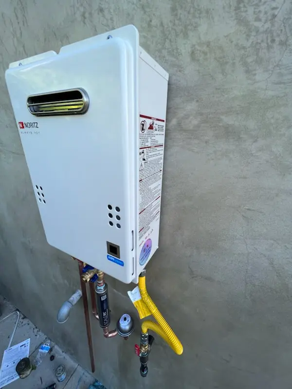Tankless water heater installation for East Side homes